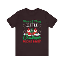 Load image into Gallery viewer, Gnome Christmas T-Shirt – Bold Political Graphic Tee