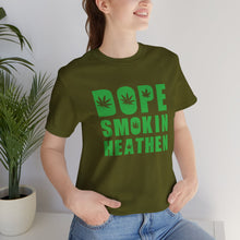 Load image into Gallery viewer, Dope Smokin Heathen Short Sleeve Tee