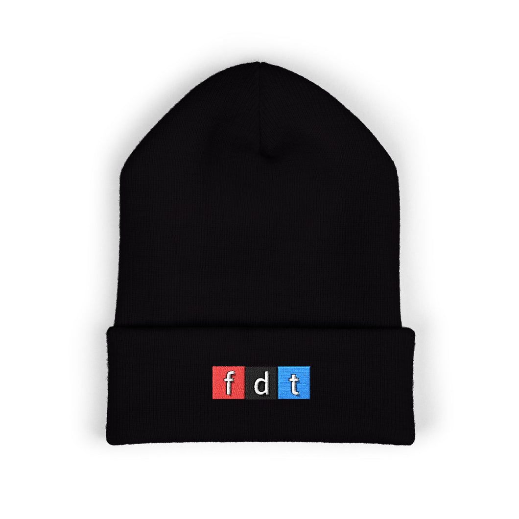 FDT Classic Cuffed Beanie (Embroidery)