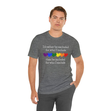 Excluded/Included Short Sleeve Tee