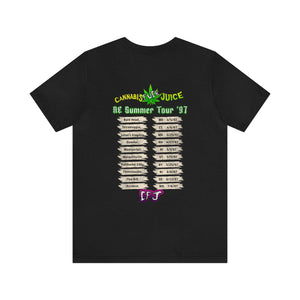 Cannabis Fuck Juice Distressed Short Sleeve Tee