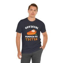 Load image into Gallery viewer, Official Pumpkin Pie Tester Short Sleeve Tee