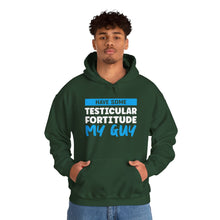 Load image into Gallery viewer, Testicular Fortitude Hoodie