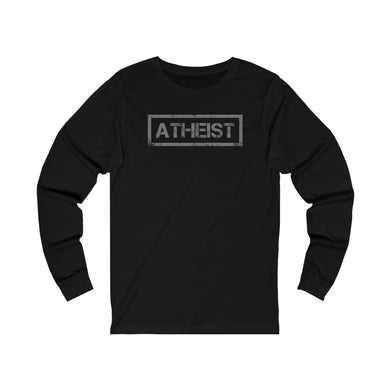 Atheist block Long Sleeve Tee