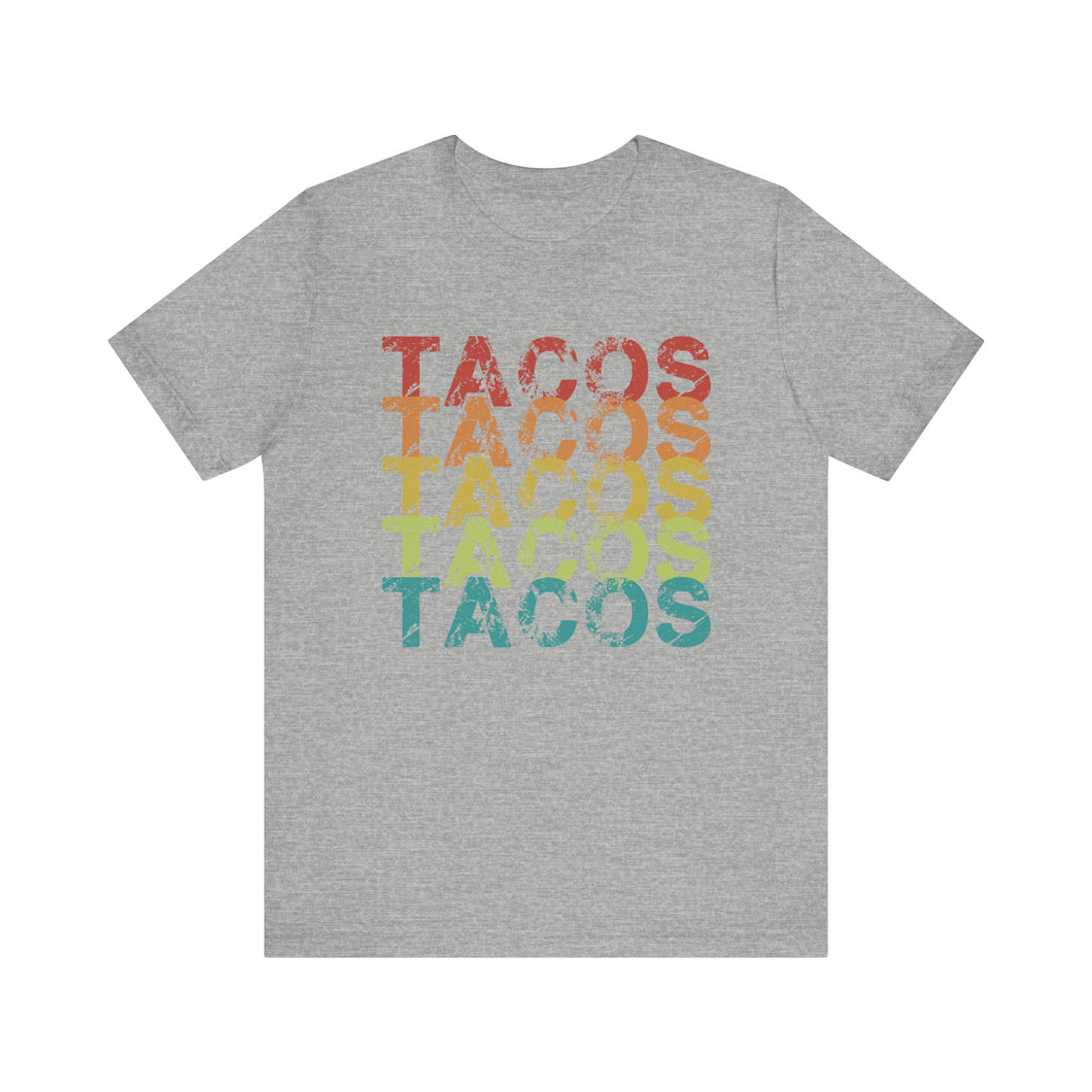Tacos Tacos Tacos Short Sleeve Tee