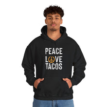 Load image into Gallery viewer, Peace Love Tacos Hoodie