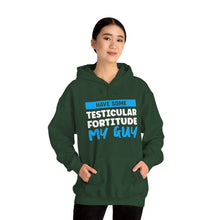 Load image into Gallery viewer, Testicular Fortitude Hoodie