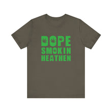 Load image into Gallery viewer, Dope Smokin Heathen Short Sleeve Tee