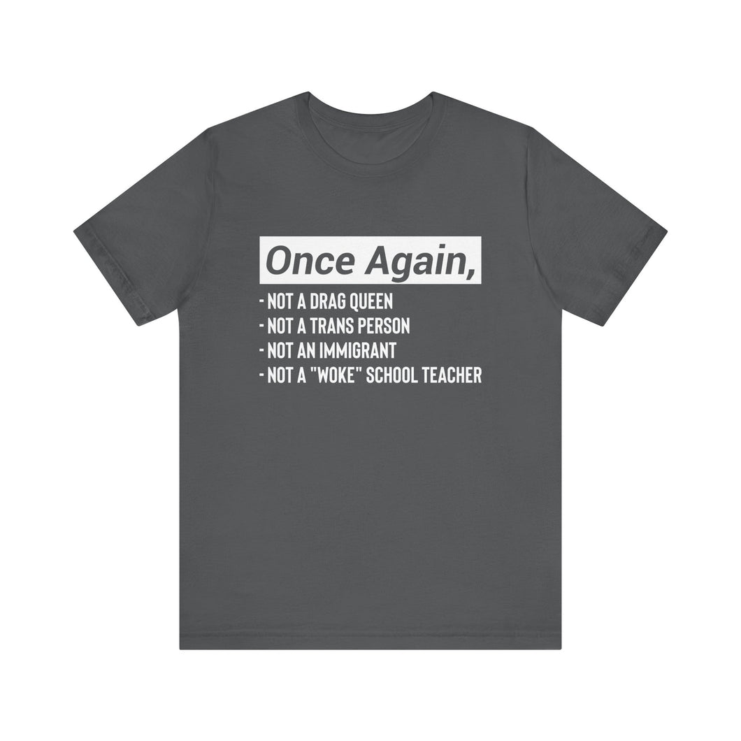 Once Again Short Sleeve Tee