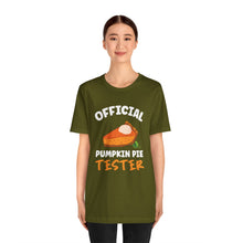 Load image into Gallery viewer, Official Pumpkin Pie Tester Short Sleeve Tee