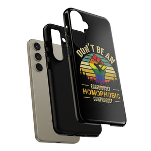 Homophobic Cuntnugget Phone Case