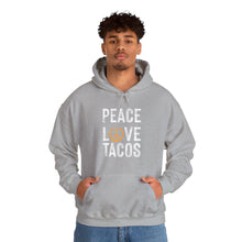 Load image into Gallery viewer, Peace Love Tacos Hoodie