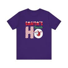 Load image into Gallery viewer, Santa&#39;s Favorite Ho Short Sleeve Tee