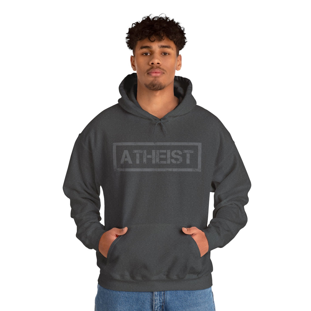 Atheist block Hoodie