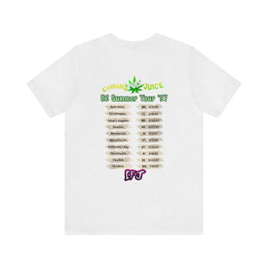 Cannabis Fuck Juice Distressed Short Sleeve Tee