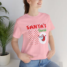 Load image into Gallery viewer, Santa&#39;s Favorite Ho Short Sleeve Tee