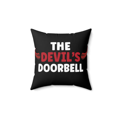 The Devil's Doorbell Pillow