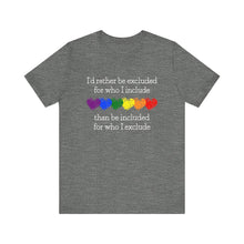 Load image into Gallery viewer, Excluded/Included Short Sleeve Tee