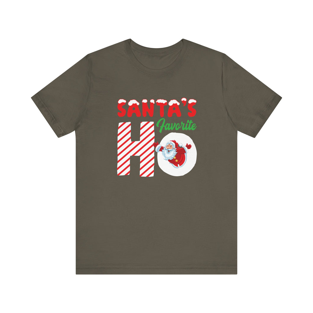 Santa's Favorite Ho Short Sleeve Tee