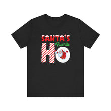 Load image into Gallery viewer, Santa&#39;s Favorite Ho Short Sleeve Tee