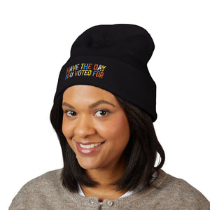 Have The Day You Voted For Classic Cuffed Beanie (Embroidery)