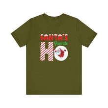 Load image into Gallery viewer, Santa&#39;s Favorite Ho Short Sleeve Tee