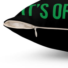 Load image into Gallery viewer, Don&#39;t Panic It&#39;s Organic Pillow