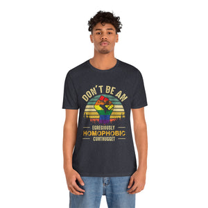 Homophobic Cuntnugget Short Sleeve Tee