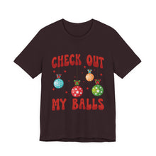 Load image into Gallery viewer, Check Out My Balls T-Shirt – Bold Political Graphic Tee