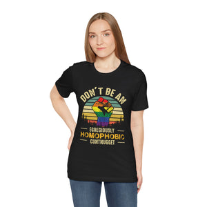 Homophobic Cuntnugget Short Sleeve Tee