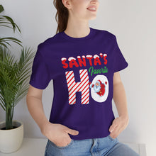 Load image into Gallery viewer, Santa&#39;s Favorite Ho Short Sleeve Tee