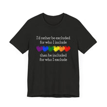 Load image into Gallery viewer, Excluded/Included Short Sleeve Tee
