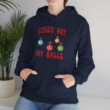 Load image into Gallery viewer, Check out my balls Hoodie