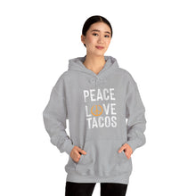 Load image into Gallery viewer, Peace Love Tacos Hoodie