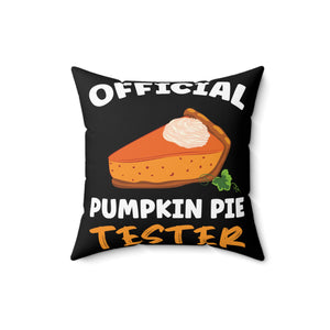 Pumpkin Pie Tester Pillow