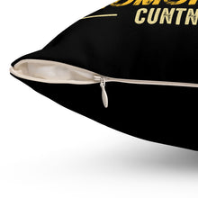 Load image into Gallery viewer, Homophobic Cuntnugget Square Pillow