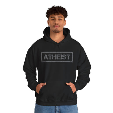 Atheist block Hoodie