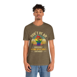 Homophobic Cuntnugget Short Sleeve Tee