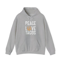 Load image into Gallery viewer, Peace Love Tacos Hoodie