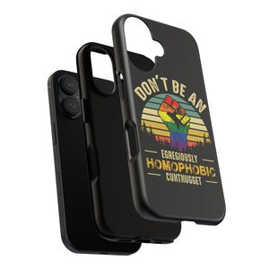 Homophobic Cuntnugget Phone Case