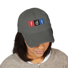 Load image into Gallery viewer, FDT Distressed Dad Hat