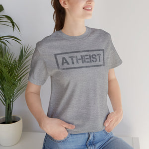 Atheist Block Short Sleeve Tee