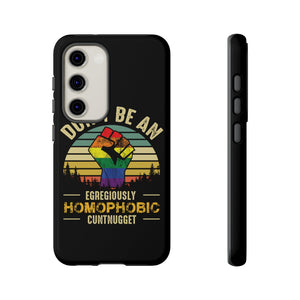 Homophobic Cuntnugget Phone Case