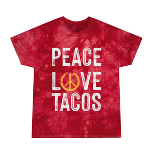 Peace Love Tacos Tie-Dye Tee