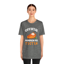 Load image into Gallery viewer, Official Pumpkin Pie Tester Short Sleeve Tee