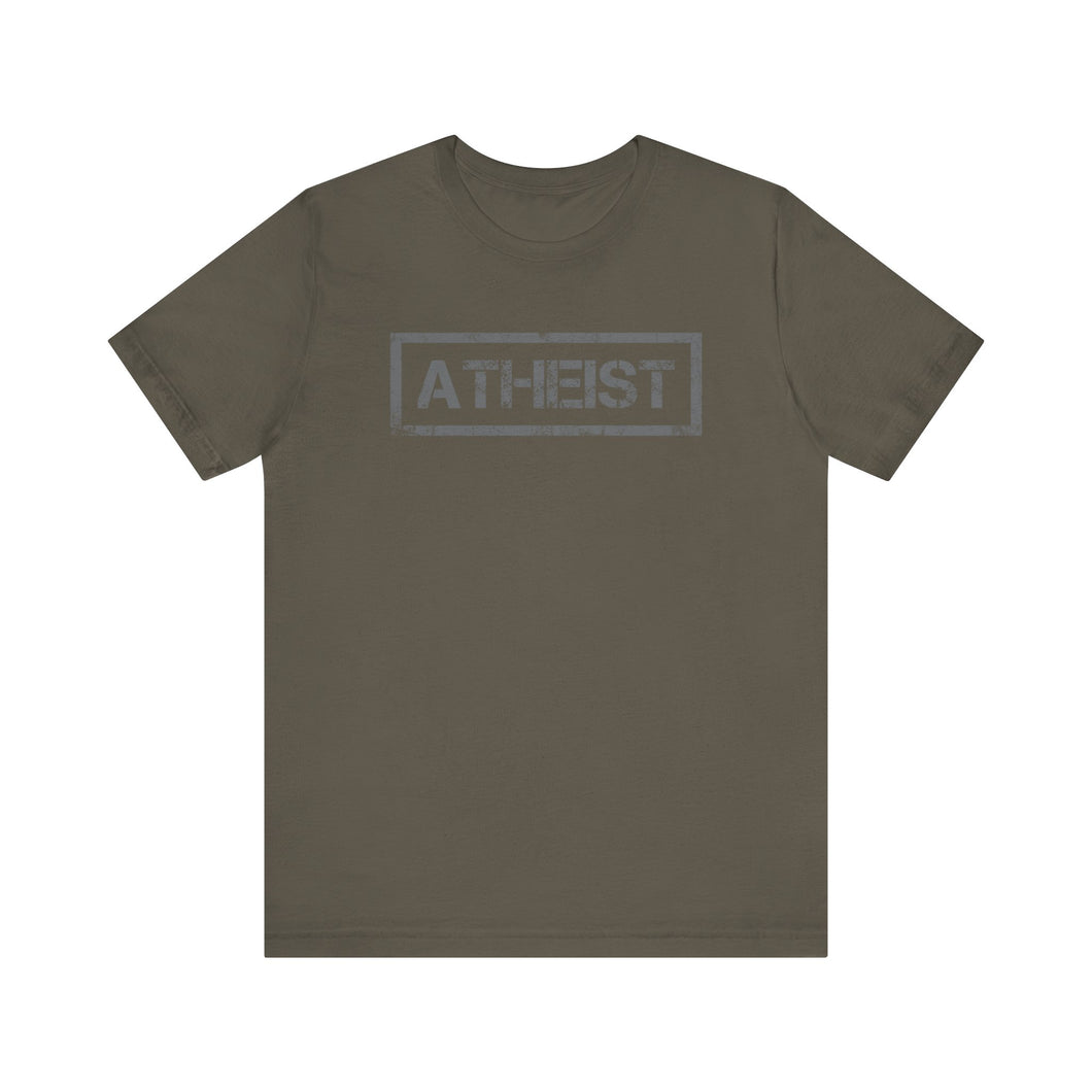 Atheist Block Short Sleeve Tee