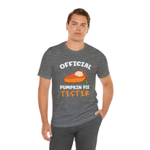 Load image into Gallery viewer, Official Pumpkin Pie Tester Short Sleeve Tee