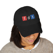 Load image into Gallery viewer, FDT Distressed Dad Hat