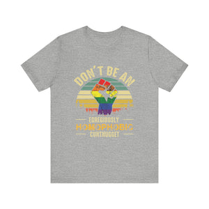 Homophobic Cuntnugget Short Sleeve Tee