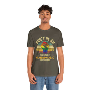 Homophobic Cuntnugget Short Sleeve Tee